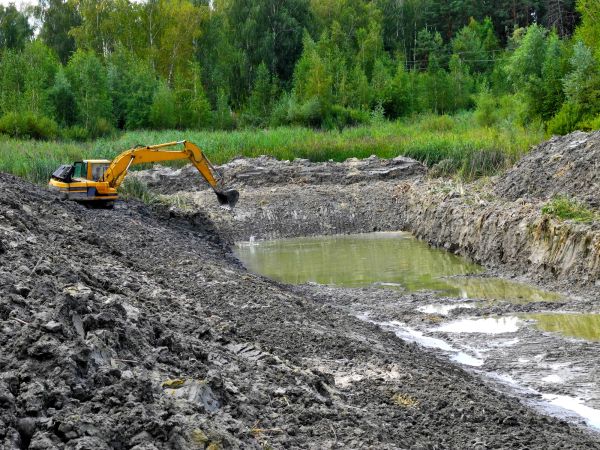 Fish Pond Digging in Ogden