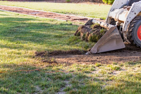 Yard Drainage Grading in Ogden