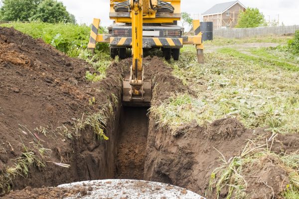 Drainage Trench Installation in Ogden