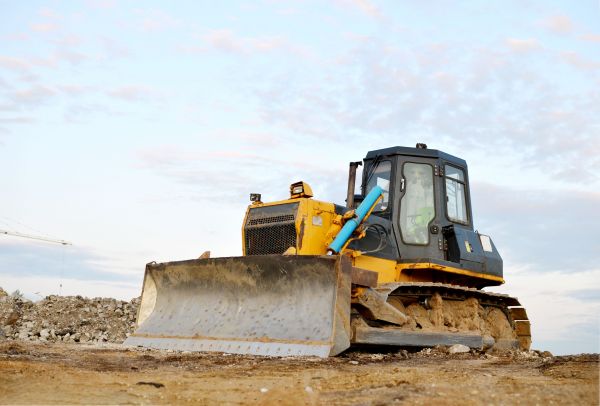 Bulldozer Land Excavation in Ogden