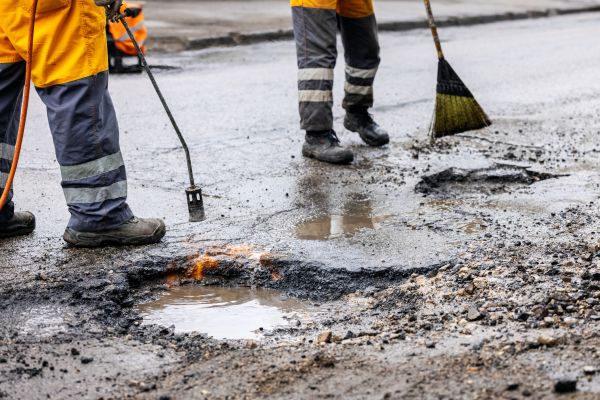 Gravel Pothole Repair in Ogden