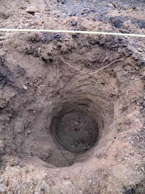 Post Hole Excavation